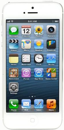 Смартфон Apple iPhone 5 32Gb White & Silver - Заводоуковск